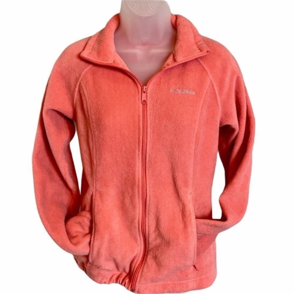 Columbia Fleece Jacket | Salmon | Size L